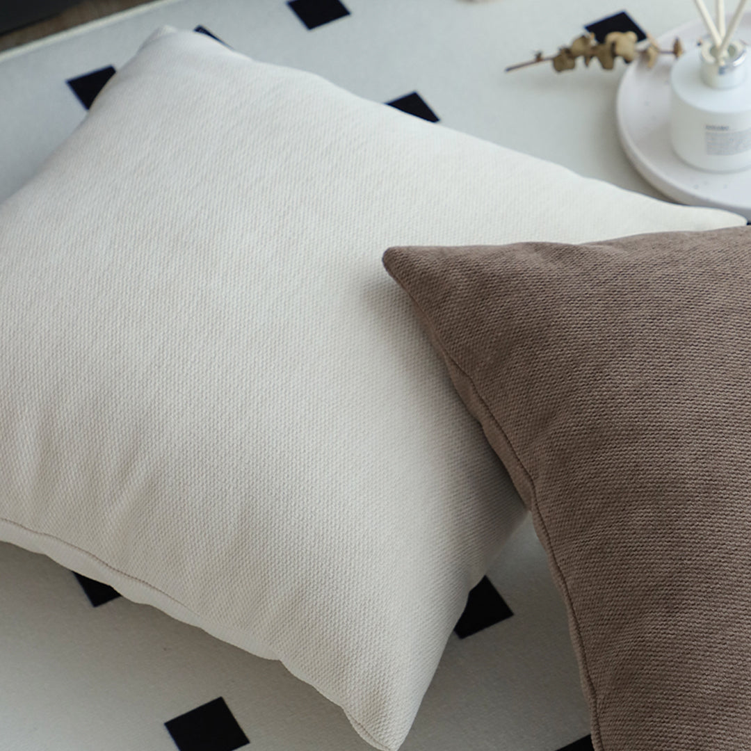 SOGA 45cm Luxe White Rectangular Lumbar Pillowcase