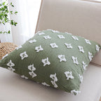 SOGA 2X 45cm Geometric Cross Pattern Pillow Cover