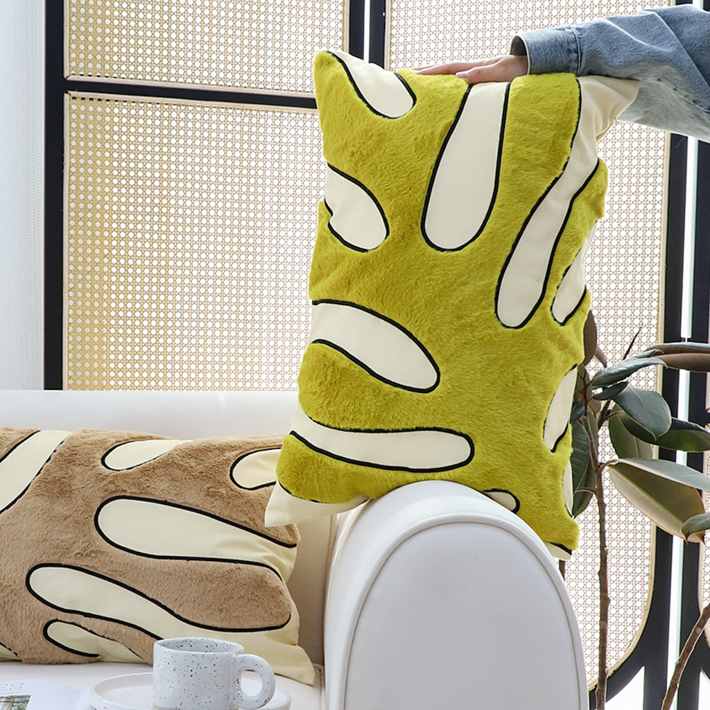 SOGA 38x60cm Coral Branch Pillowcase (Yellow)