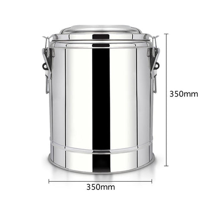 SOGA 22L Stainless Steel Insulated Stock Pot Hot & Cold Beverage Container