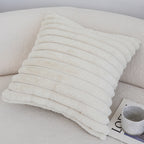 SOGA 45cm Boho Cream Tassel Throw Pillow Cover