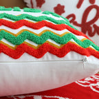 SOGA 2X 40x60cm Cheerful "Happy Holidays" Tree Pillowcase