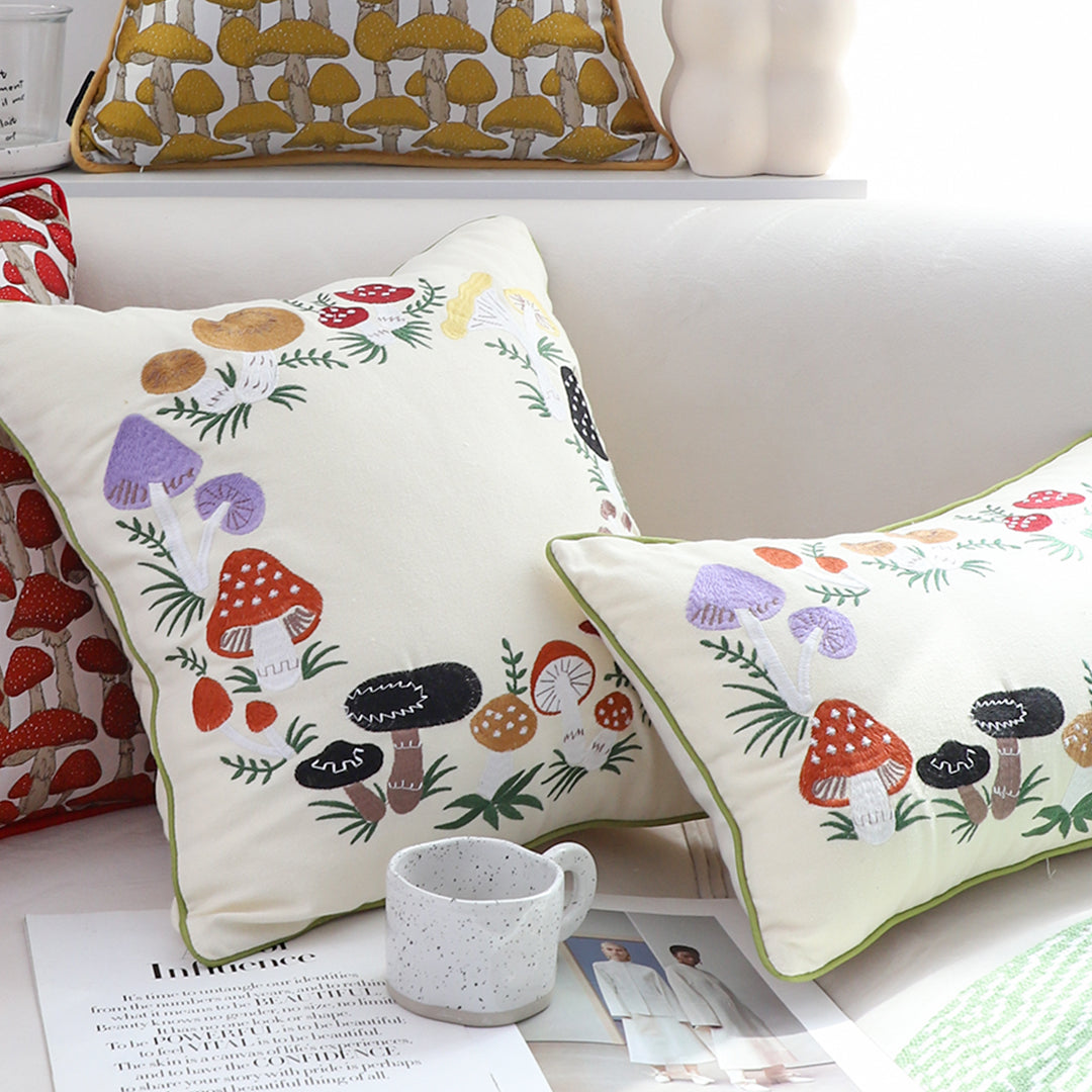 SOGA 45cm Vintage Floral Pillowcase