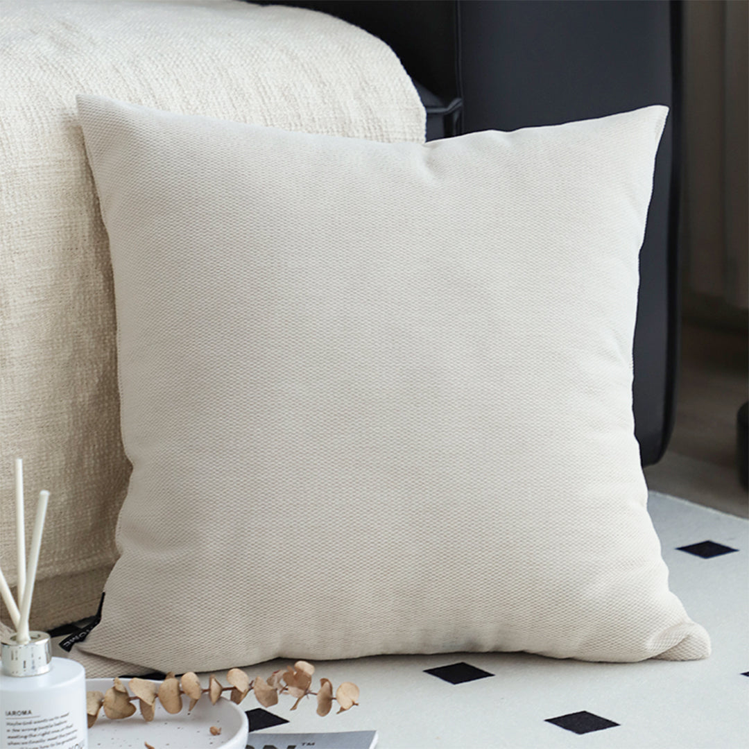 SOGA 45cm Luxe White Rectangular Lumbar Pillowcase