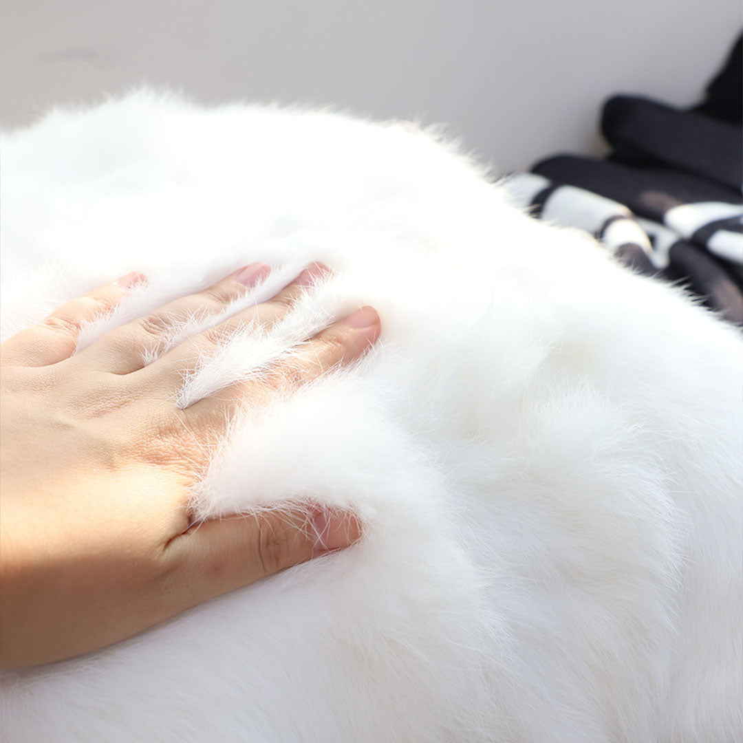 SOGA 2X 45cm Pure White Textured Pillowcase