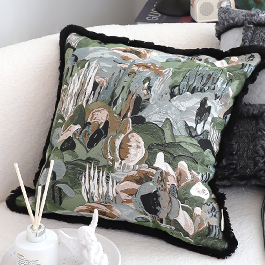 SOGA 45cm Artistic Landscape Tapestry Pillow Case