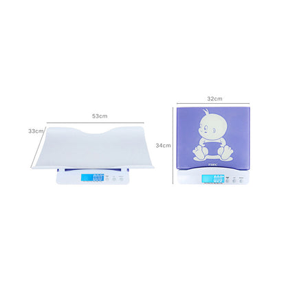 SOGA 2X 100kg Digital Baby Scales Electronic LCD Display Paediatric Infant Weight Monitor