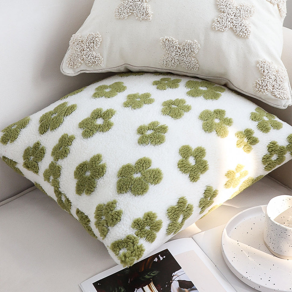 SOGA 2X 45cm Garden Bloom Delight Pillowcases – Elegant Floral Decorative Cushion Covers for Sofa, Bed & Home Décor