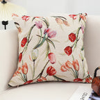 SOGA 45cm Botanical Floral Pillowcase (Light)