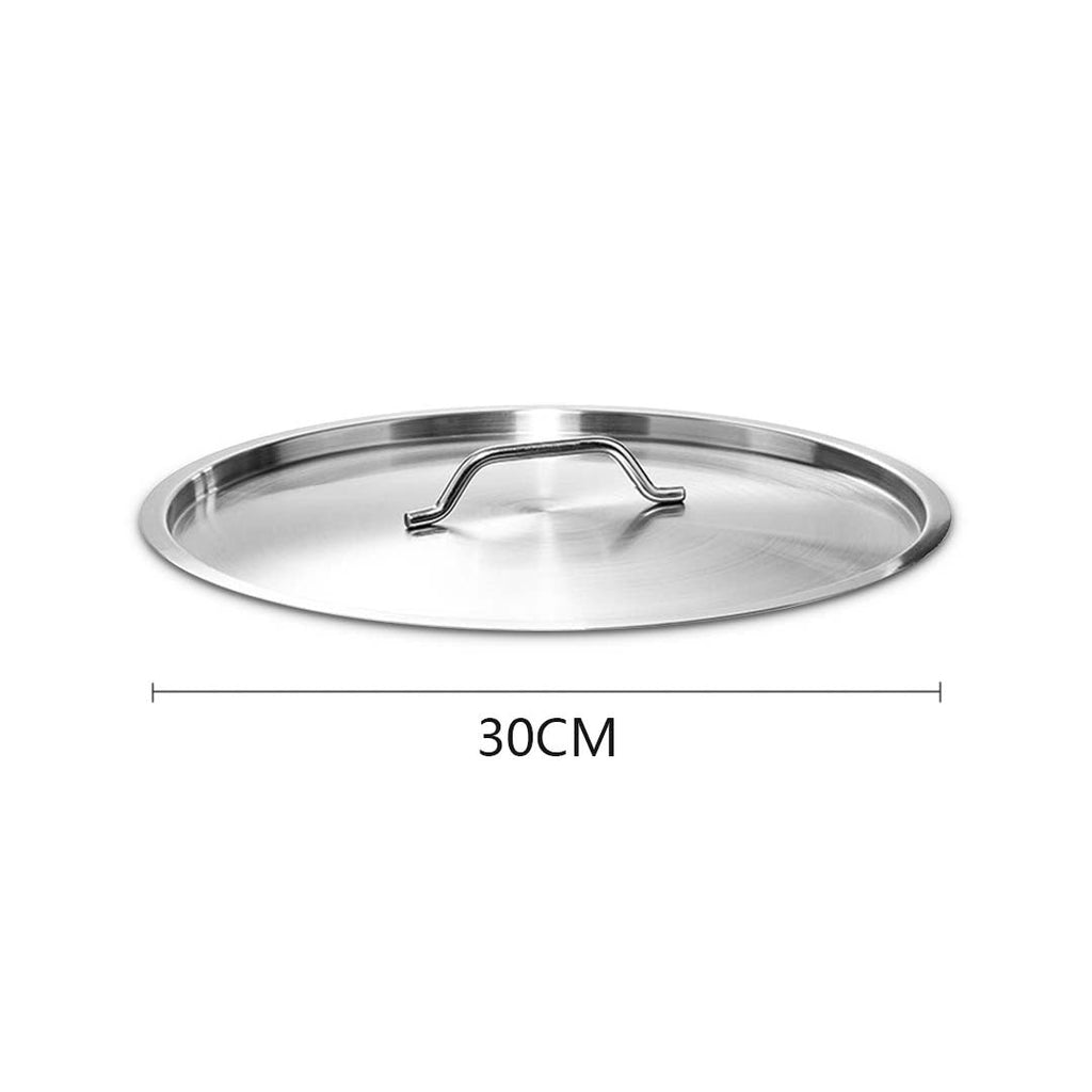 SOGA 30cm Top Grade Stockpot Lid Stainless Steel Stock pot Cover