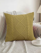 SOGA 2X 45cm Retro Twisted Vine Rhombus Pillowcase