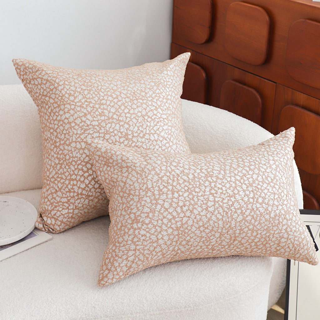 SOGA 45cm Accessorize Dezi Cream Geometric Pillowcase