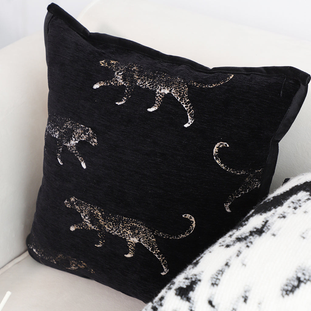SOGA 45cm Cheetah Print Pillowcase