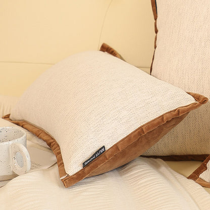 SOGA 45cm Black & White Botanical Modern Pillowcase