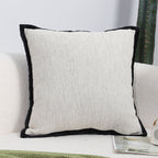 SOGA 45cm french style solid texture throw Pillowcase