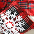 SOGA 45cm Holiday Snowflake Pillowcase