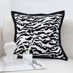 SOGA 45cm Abstract Zebra Stripe Accent Pillow Cover