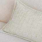 SOGA 2X 30X50cm Elegant Cream Lumbar Pillowcase