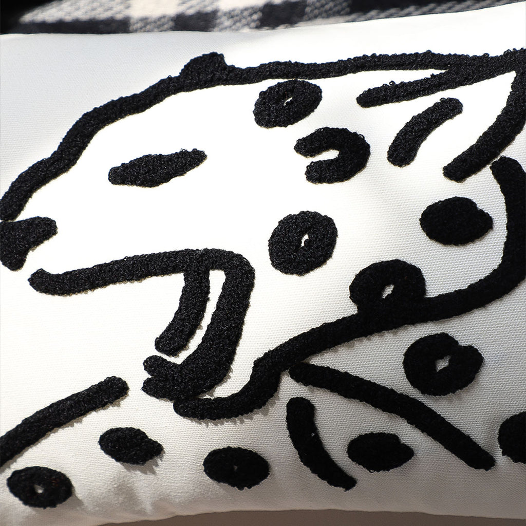 SOGA 45cm Playful Dalmatian Spots Pillowcase