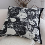 SOGA 45cm Bold Abstract Black & White Pillowcase