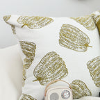 SOGA 45cm Harvest Patch” Rustic Pumpkin Decorative Pillowcase