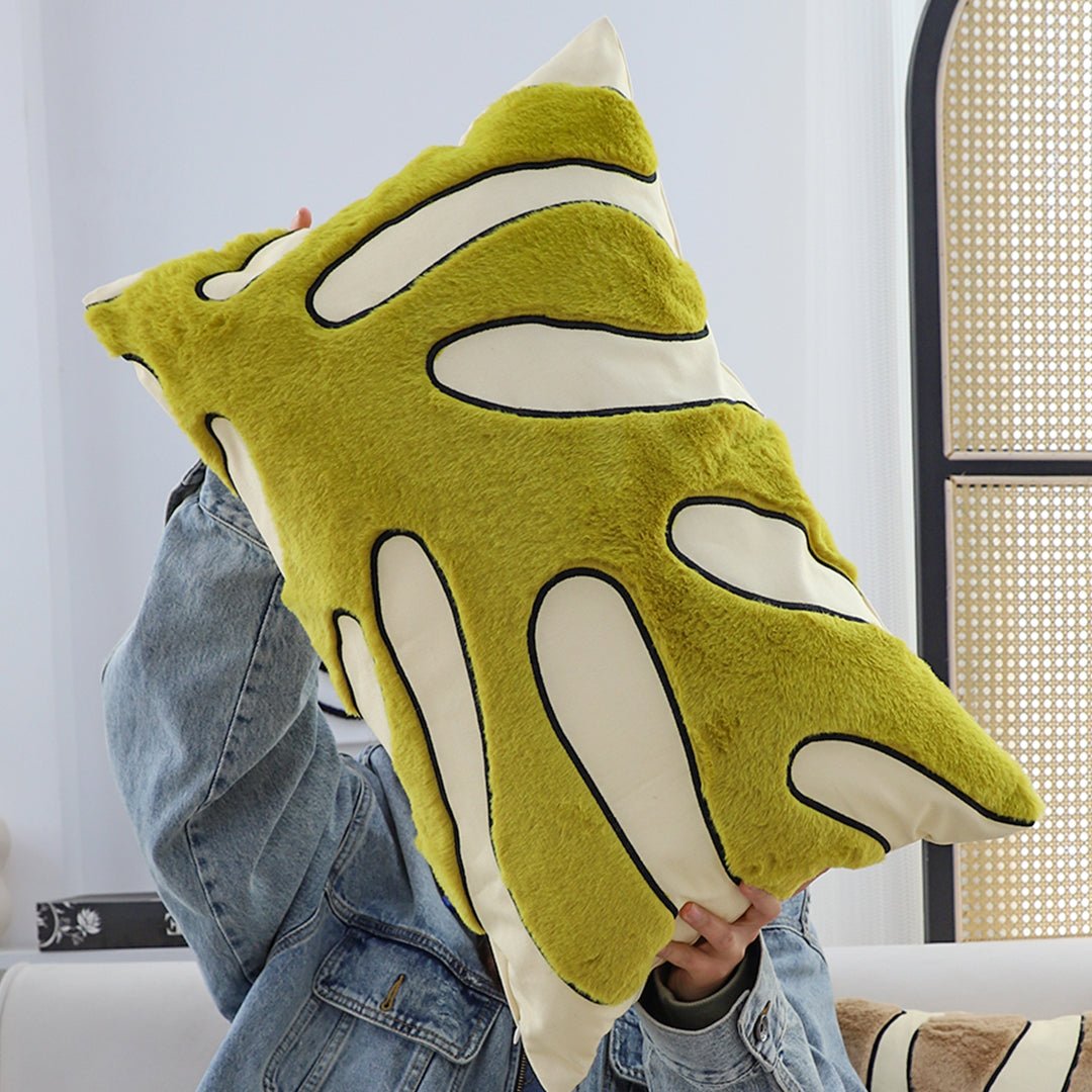 SOGA 38x60cm Coral Branch Pillowcase (Yellow)