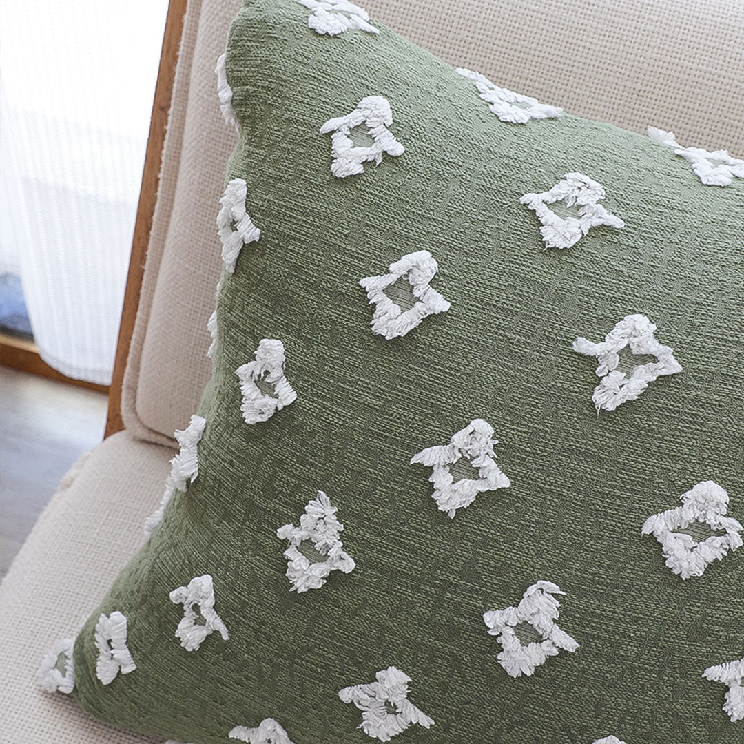 SOGA 2X 45cm Geometric Cross Pattern Pillow Cover