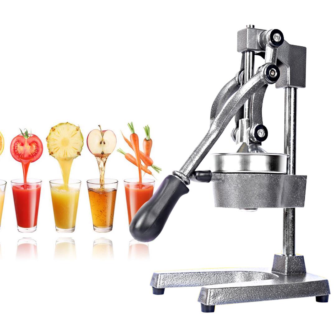 SOGA Manual Citrus Juicer – Commercial Hand Press Orange Juice Extractor & Squeezer, Black