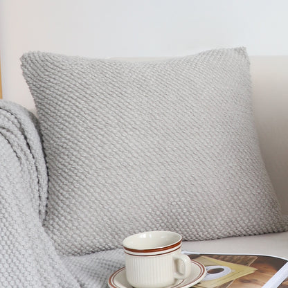 SOGA 45cm Textured Stone Pillowcase