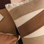 SOGA 30x50cm Contemporary Striped Accent Pillowcase