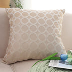 SOGA 45cm Quilted Diamond Pillowcase