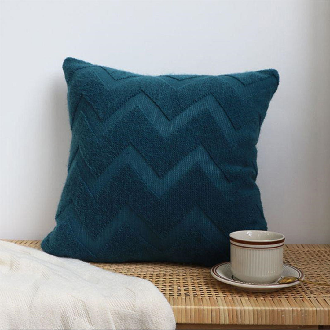 SOGA 45cm Chevron Luxe Pillowcase