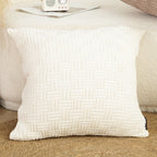 SOGA 45cm Pure White Serenity Soft & Stylish Accent Pillowcase