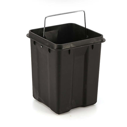 SOGA 4X Foot Pedal Stainless Steel Rubbish Recycling Garbage Waste Trash Bin Square 6L Green