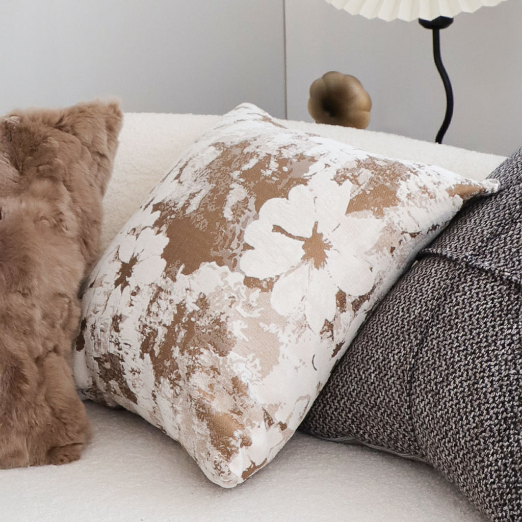 SOGA 45cm Rustic Bloom Square Pillowcase