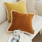 SOGA 2X 45cm Rust Orange Pillowcase