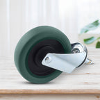SOGA 2 x 4" Heavy Duty Polyurethane Swivel Castor Wheels