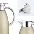 Soga 2.3L Gold Color 3-Layer Vacuum Insulated Stainless Steel Flask