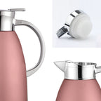 Soga 2.3L Rose Color 3-Layer Vacuum Insulated Stainless Steel Flask