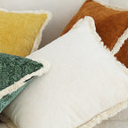 SOGA 45cm Cream White Pillowcase