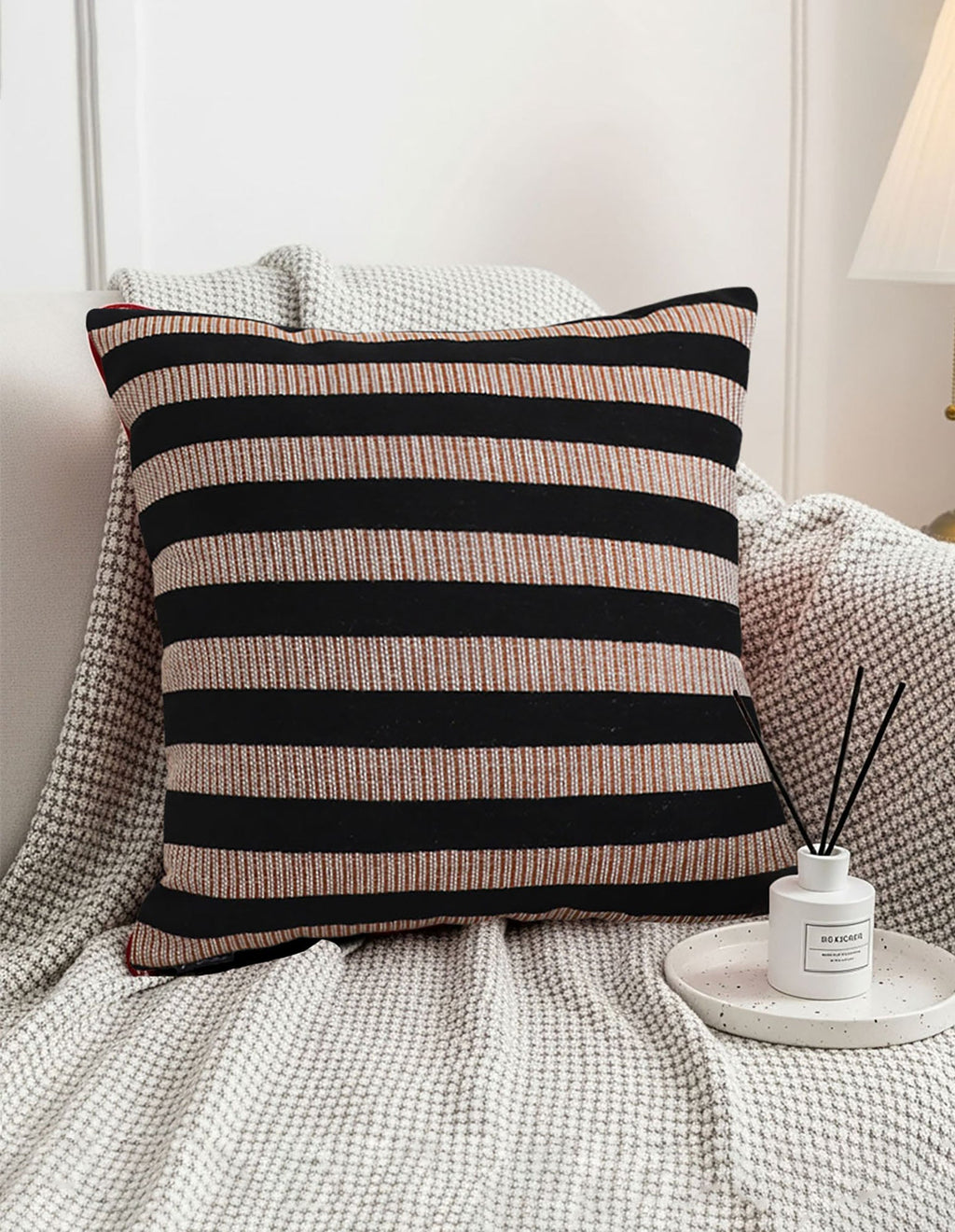 SOGA 2X 45cm Modern Checkered Pillowcase