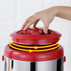 SOGA 3.2 Gal Portable Insulated Cold/Heat Coffee Tea Beer Barrel Brew Pot With Dispenser