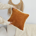 SOGA 2X 45cm Rust Orange Pillowcase