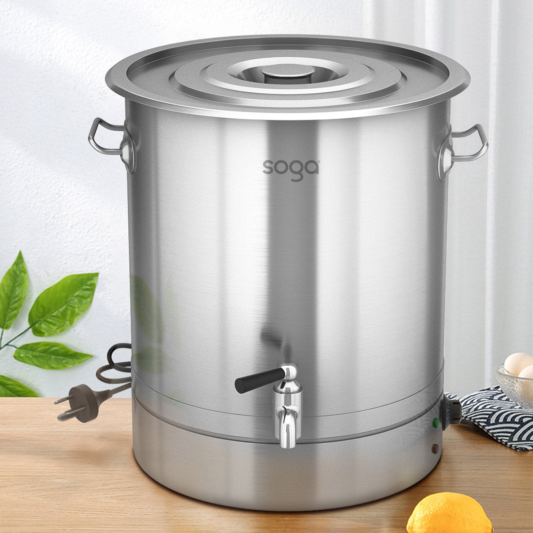 SOGA 21L Stainless Steel URN Commercial Water Boiler 2200W