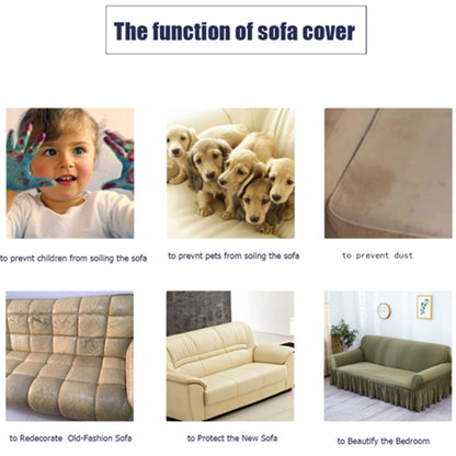 SOGA 1-Seater Coffee Sofa Cover Couch Protector High Stretch Lounge Slipcover Home Decor