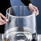 SOGA Stainless Steel 3.2 Gal Beverage Dispenser Hot and Cold Juice Water Tea Chafer Urn Buffet Drink Container Jug