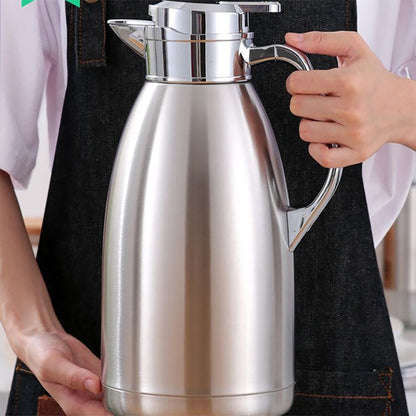 SOGA 2X 1.8L Stainless Steel Insulated Vacuum Flask Coffee Water Jug Thermal