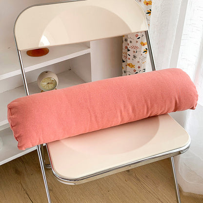 SOGA 4X 60cm Peach Triangular Wedge Lumbar Pillow Headboard Backrest Sofa Bed Cushion Home Decor