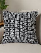 SOGA 2X 45cm Monochrome Black & White Decorative Polyester Pillowcase
