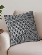 SOGA 2X 45cm Monochrome Black & White Decorative Polyester Pillowcase
